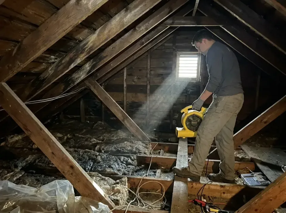 attic-water-damage-drying-proc-007 — frequently asked questions, Emergency Water Extraction & 24/7 Flood Response in Sherida…